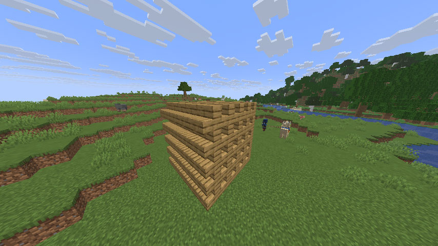 Дубовые ступеньки